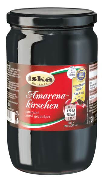 Amarenakirschen, ATG:480g, 720ml, 720 ML/GL