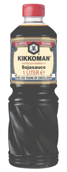 Kikkoman sojasaus 1 L/FL