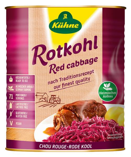 Kühne Rotkohl, ATG:9200g, 10200ml, 1 DS