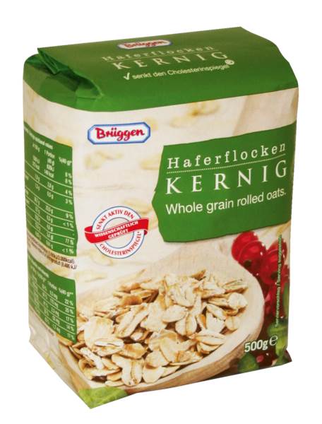 Brüggen Haferflocken Vollkorn, 500 G/PK