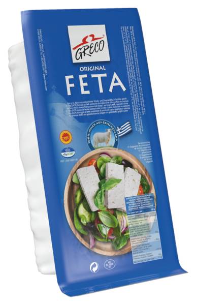 Greco Griekse feta 48% vet, blok 1,8 KG/ST