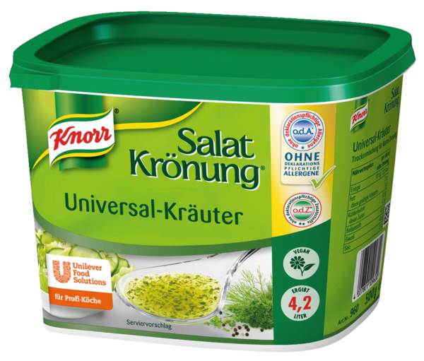 Knorr Universal Kräuter Dressing, (960) 0,5 KG/DS