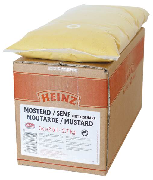 Heinz Heinz Mustard SOM 2,7 kg 2.7 KG/BG