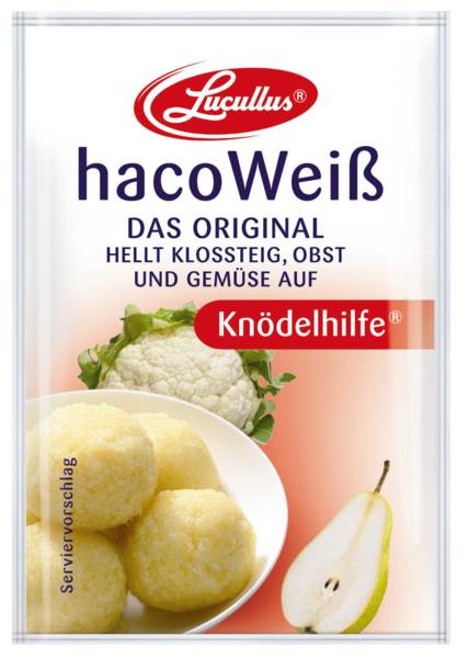 Haco Weiss Knödelhilfe, 5x5g, 25 G/PK