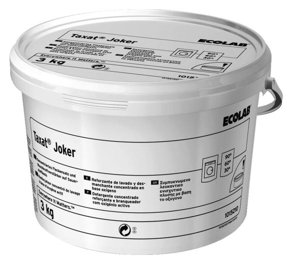 Ecolab Taxat Joker, Fleckensalz, (1015210) 3 KG/TP