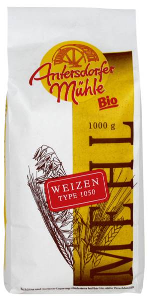 Antersdorfer Mühle Bio Weizenmehl, Type 1050, 1 KG/BT