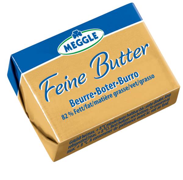 Meggle Meggle Alpenbutter, gewickelt, 10g, 100 ST/KT