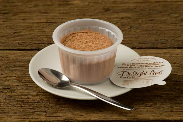 TK Delight Food Eis Becher Schokolade, 80 ML/BE