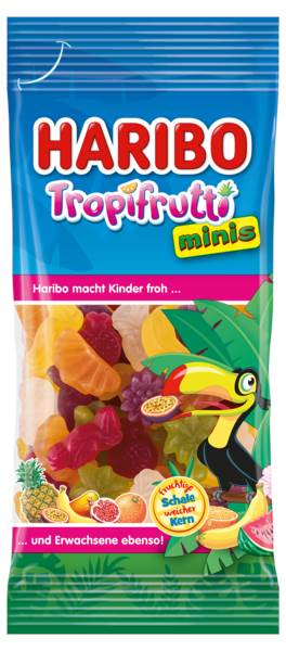 Haribo Mini TropiFrutti, 75 G/BT