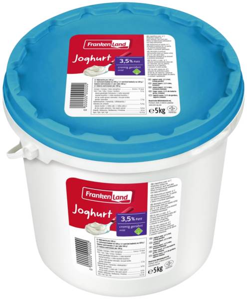 FrankenLand Jogurt naturalny, 3,5% tłuszczu, 5 KG/WD