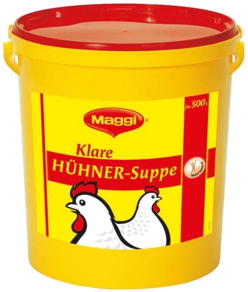 Maggi Klare Hühnersuppe, (12593543) 12,5 KG/EI