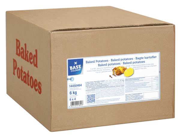 Base Culinar Baked Potatoes, vorgegarte Kartoffeln in Schale, 4 Stück, 1 KG/PK
