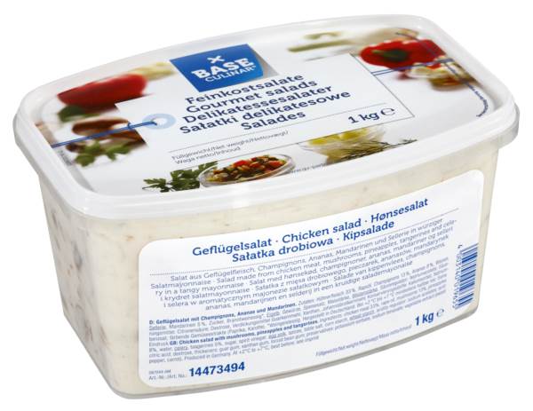 Base Culinar Geflügelsalat, 1 KG/BE mit Geflügelfleisch, Früchten und Mayonnaise