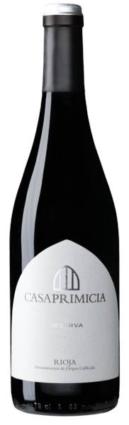 Bodegas Casa Primicia Primicia Reserva Rioja DOP, wino czerwone, wytrawne 0,75 L/BU