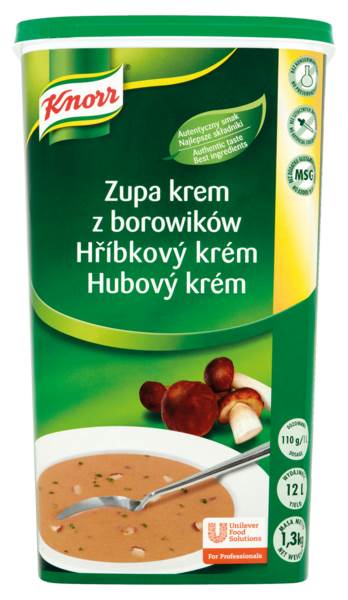 PL Knorr Zupa Krem z borowików, 1,3 KG/PU