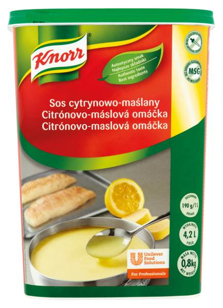 PL Knorr Sos Cytrynowo-Maślany, 0,8 KG/PU