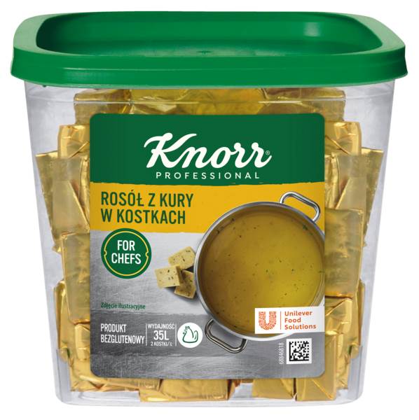 PL Knorr Rosół z Kury w kostkach, 0,7 KG/PU