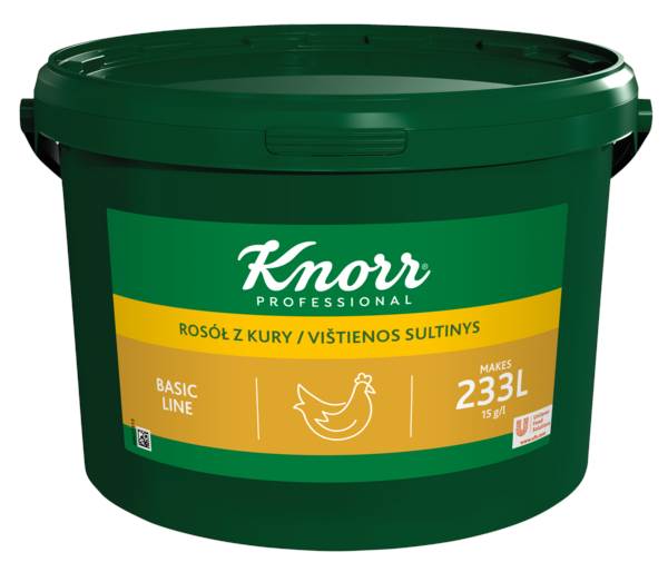 PL Knorr 1-2-3 Rosół z Kury, baza 3,5 KG/WD