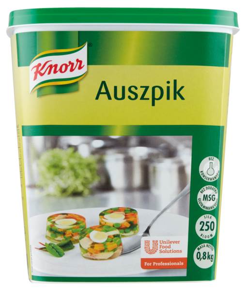 PL Knorr Żelatyna spożywcza wieprzowa. Auszpik. 0,8 KG/PU