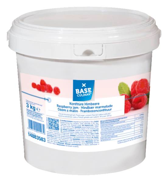 Base Culinar Konfitüre Himbeere, Fruchtanteil 35 % 3 KG/EI