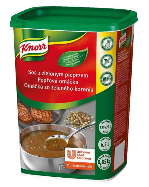 PL Knorr Sos z zielonym pieprzem, 0,85 KG/PU