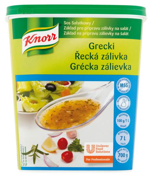 PL Knorr Sos sałatkowy grecki, 0,7 KG/PU