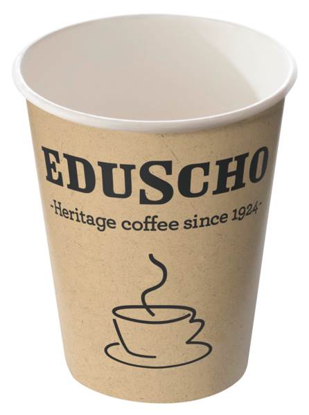 Eduscho Coffee to go Becher, 200 ml, 1000 ST/KT