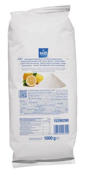 Base Culinar Getränkepulver Zitrone, für ca. 11 Liter, 1 KG/BT