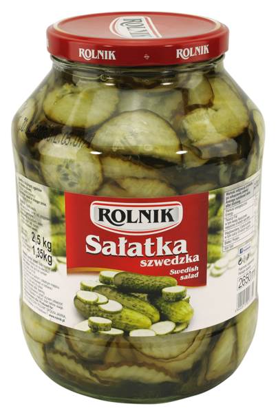 Rolnik Sałatka szwedzka, 2650 ML/SŁ