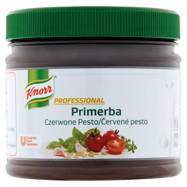 PL Knorr Primerba Pesto czerwone 340g.Pasta ziołowa do przyprawiania potraw. 1 SŁ