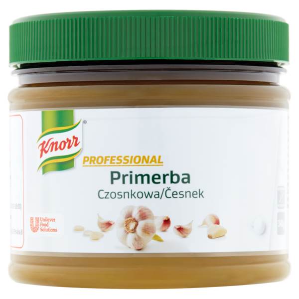 PL Knorr Primerba czosnkowa Professional 340g.Pasta czosnkowa do przyprawiania potraw 1 SŁ