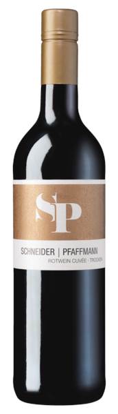 De Pfalz Rotwein Cuvee g.U., 0,75 L/FL Schneider PFaffmann, trocken, rot
