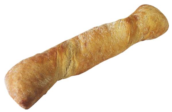 Mr La Lorraine Bagietka korzenna, 380g, podpieczona, pszenno-żytnia, na zakwasie pszennym, 14 ST/KT , długość ok.46,5cm, szerokość ok.10cm, wysokość ok.4,5cm, (4040130)
