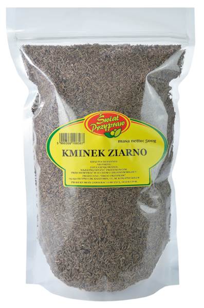 Świat Przypraw Kminek nasiona 0,5 KG/TB