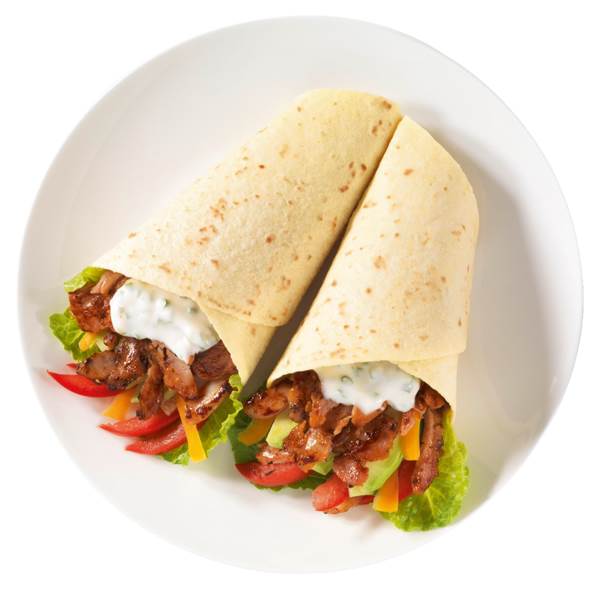 TK Langenbach Hähnchen - Kebabfleisch, Hähnchenkeulenfleisch, gewürzt - geschnitten - 8 KG/KT gebraten, 4 x 2 kg,