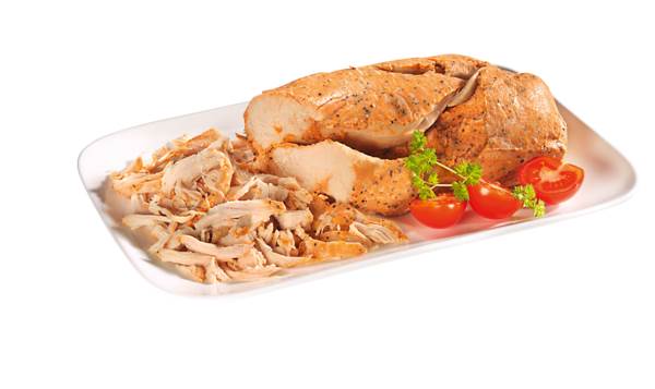 Danish Crown Professional Pulled Chicken, Hähnchenbrust mit Zusatz von ...