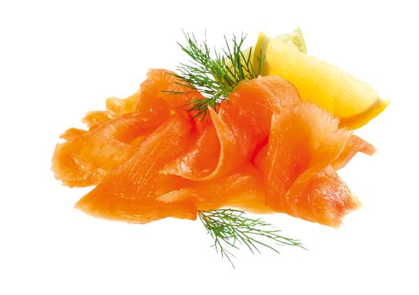 TK Base Culinar Räucherlachs, ganze Seite vorgeschnitten, Trim D, Injektionssalzung, vakuumiert, 200 G/PK aus Salmo Salar, Norwegen