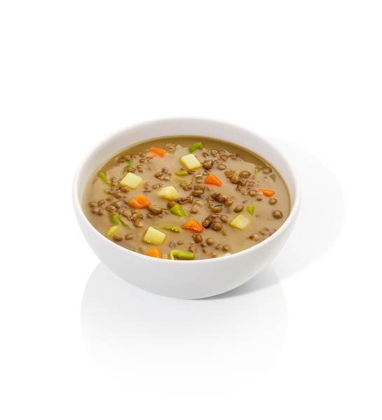 TK Star Culinar Hi Taste Linseneintopf vegan, kräftig mit Gemüse und Kartoffeln, 3 KG/BT im Kochbeutel, Portionsvorschlag 375 g,