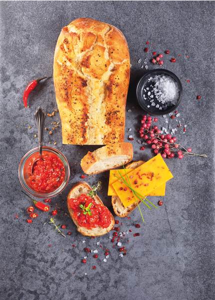 TK Grimminger Tiger Ciabatta, 250g, vorgebacken, tiefgefroren, 30 ST/KT ...