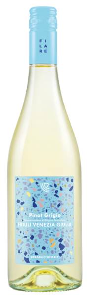 Filare Pinot Grigio, wino białe, wytrawne, 0,75 L/BU , Włochy, Friuli-Wenecja Julijska, szczep: pinot grigio