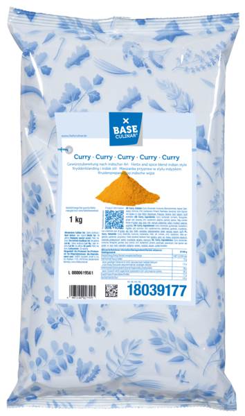 Base Culinar Curry, mieszanka przypraw 1 KG/TB