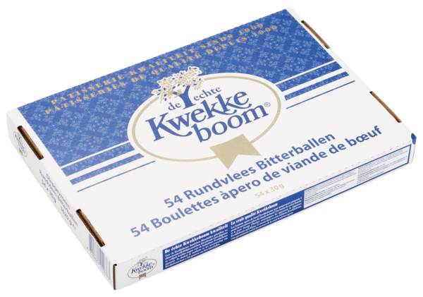 DV Kwekkeboom rundvlees bitterballen 30gr 54 ST/DS