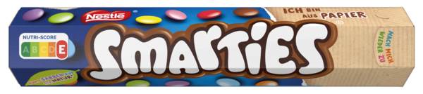 Smarties Riesenrolle, bunte Schokolinsen, 130 G/RO