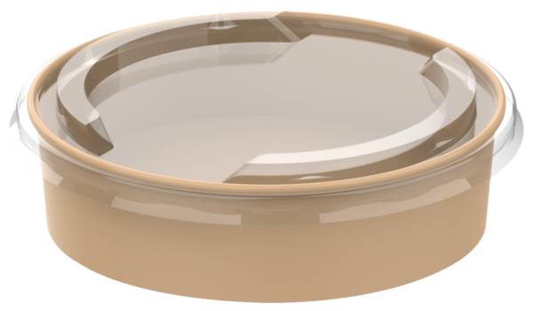 Guillin Pojemnik kraft 1300 ml, fi 183 mm, H 67 mm, do dań gorących i zimnych, 50 ST/PA , pasuje do: 18525847, nr kat.POTCART1300C
