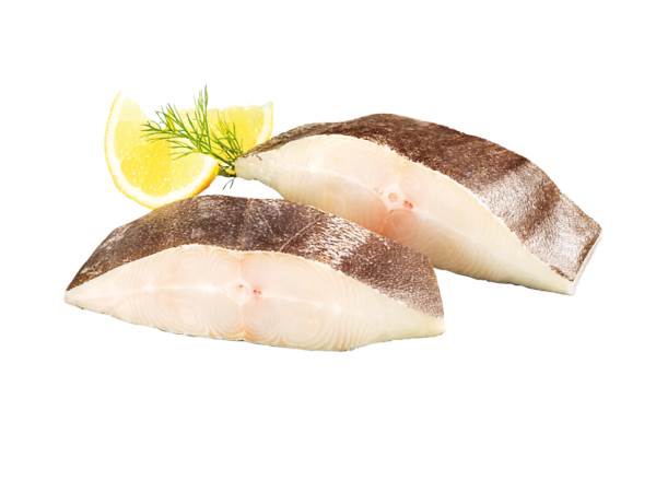 Mr Halibut stek ze skórą, ok. 200 g, IQF, glazura 10%, 5 KG/KT