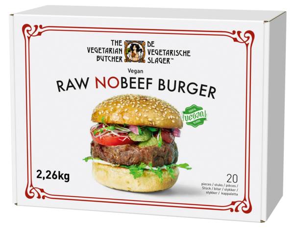 Mr The Vegetarian Butcher Jak Burger Supreme "Raw No Beef Burger", 113g, vegan, 20 ST/KT
