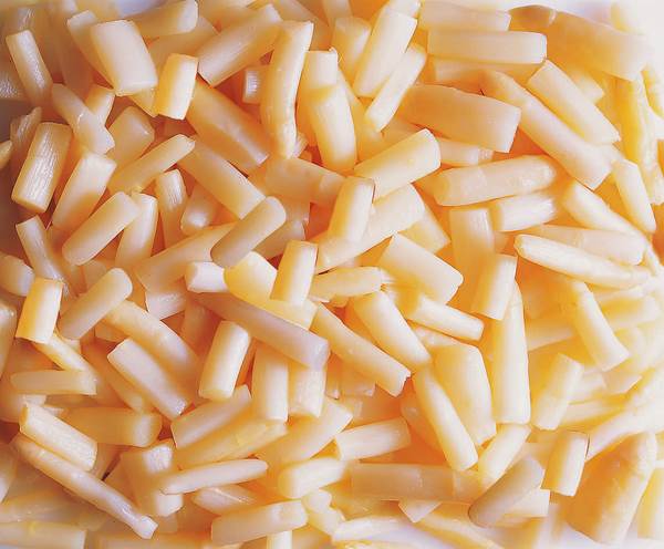 TK Spargelabschnitte, mit ca.15% Köpfen, 2,5 KG/BT