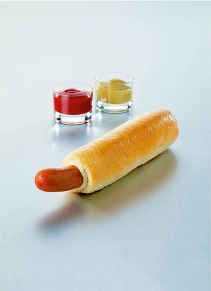 TK Schulstad Hot Dog Brötchen mit Loch, 60g 40 ST/KT