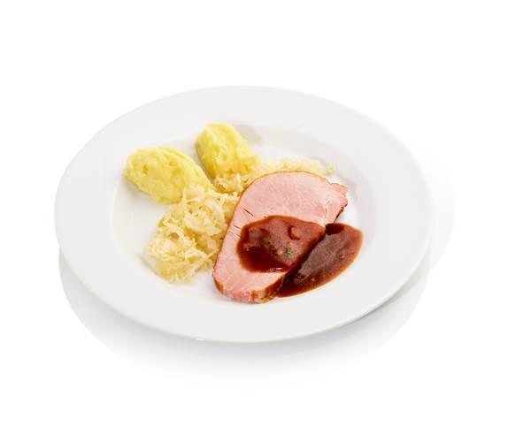 TK STAR CULINAR HI TASTE Kasseler mit Rosmarin-Jus-Sauerkraut und ...