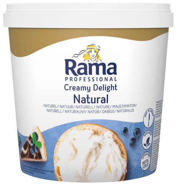 Rama Professional Creamy Delight produkt do dań zimnych, ciepłych i deserów, 1,5 KG/ST zamiennik serka